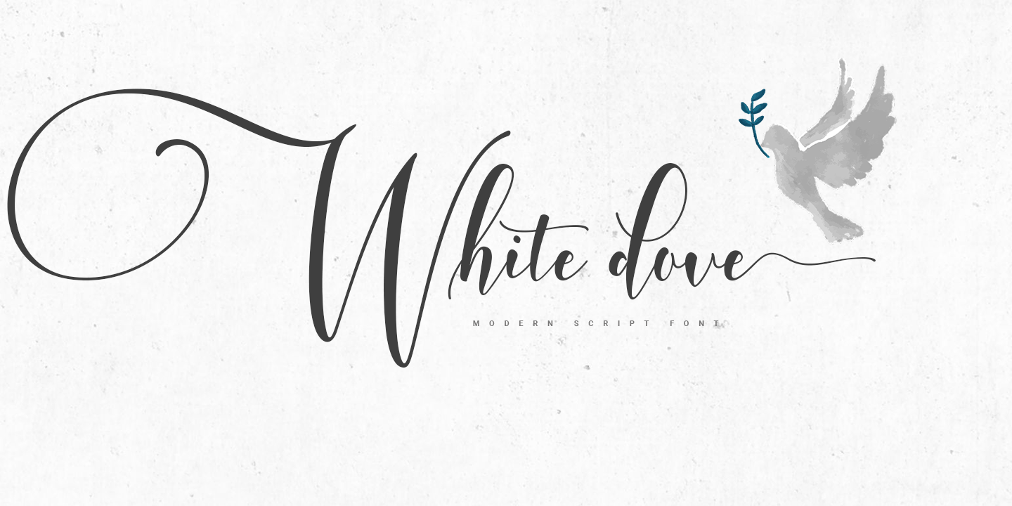Шрифт White Dove Script